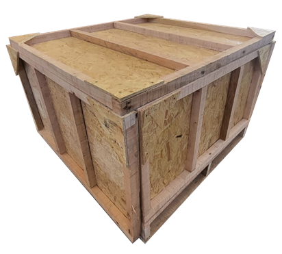 Caja compacta en OSB para exportación - Mudar de Colombia